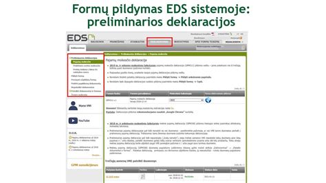 Elektroninio deklaravimo sistema Programinės įrangos ABBYY .